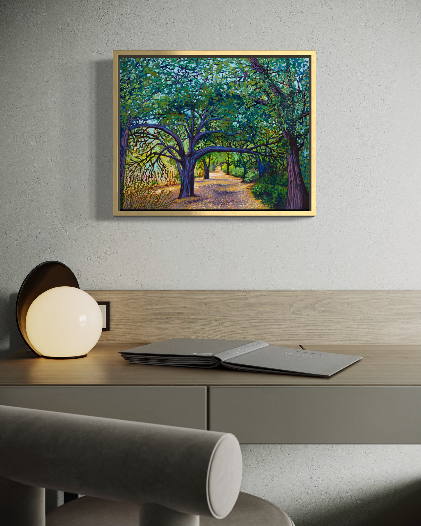 Malibu Creek Live Oaks — Canvas Print