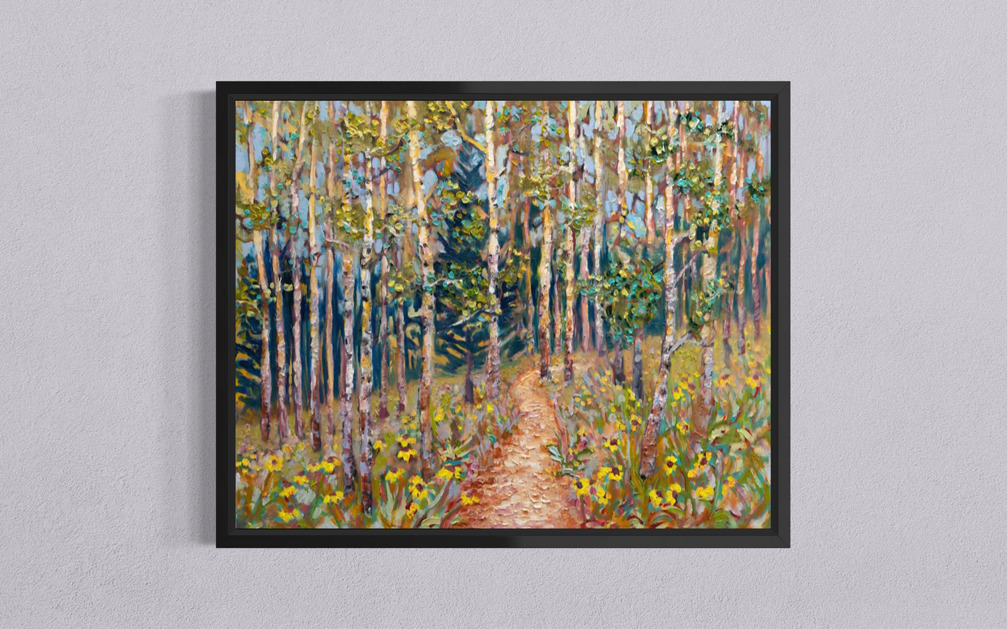 Aspen Lace — Canvas Print
