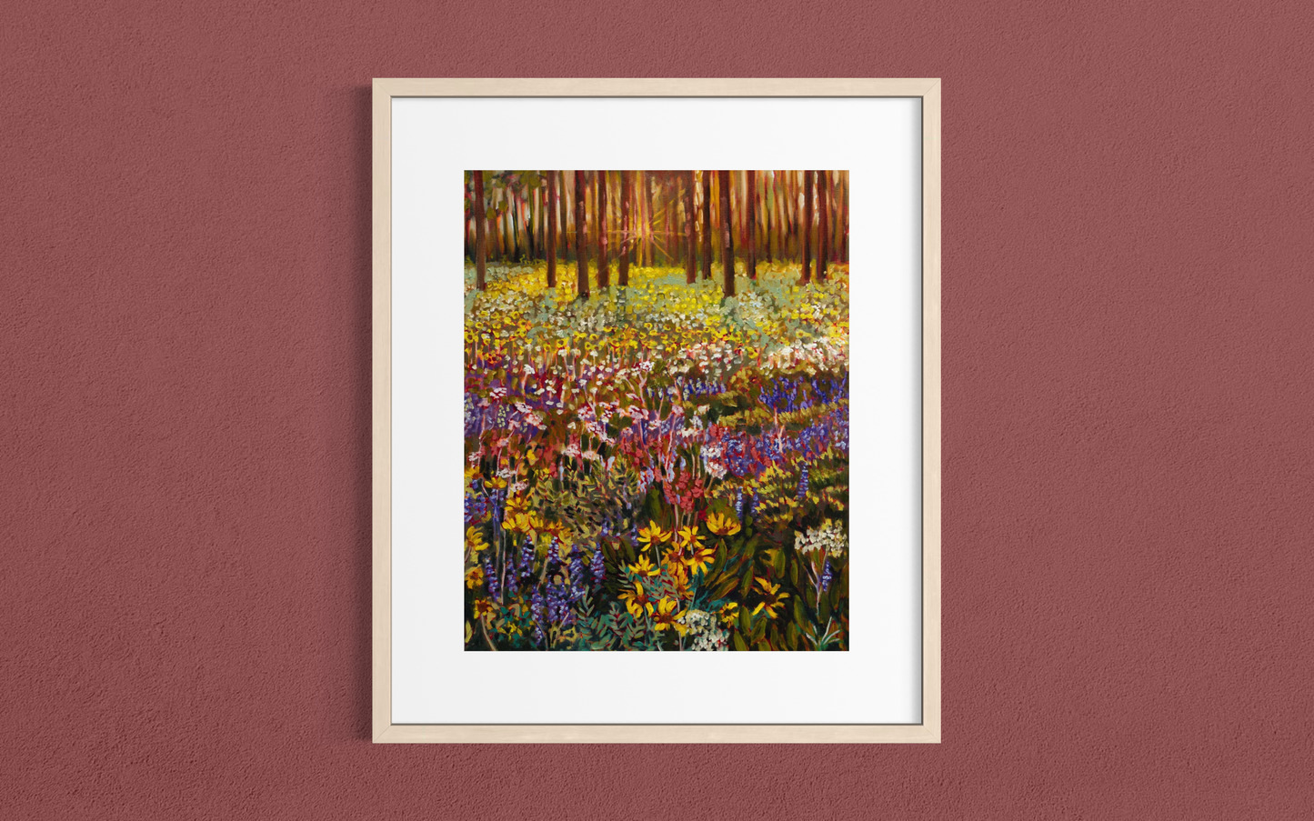 Wildflower Dusk — Fine Art Paper Print