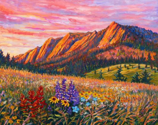 Flatirions in Bloom - Original