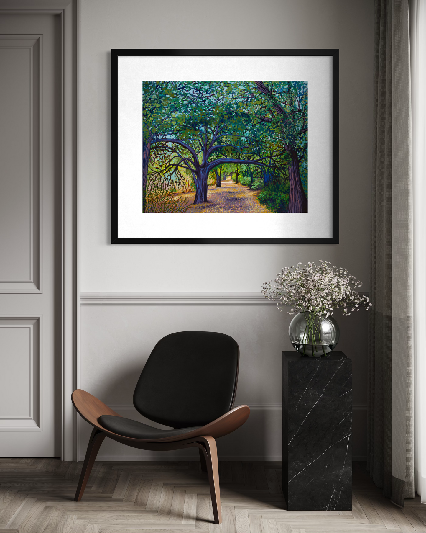 Malibu Creek Live Oaks — Fine Art Paper Print