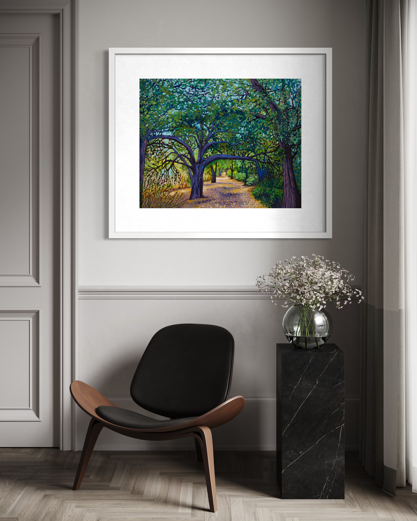 Malibu Creek Live Oaks — Fine Art Paper Print
