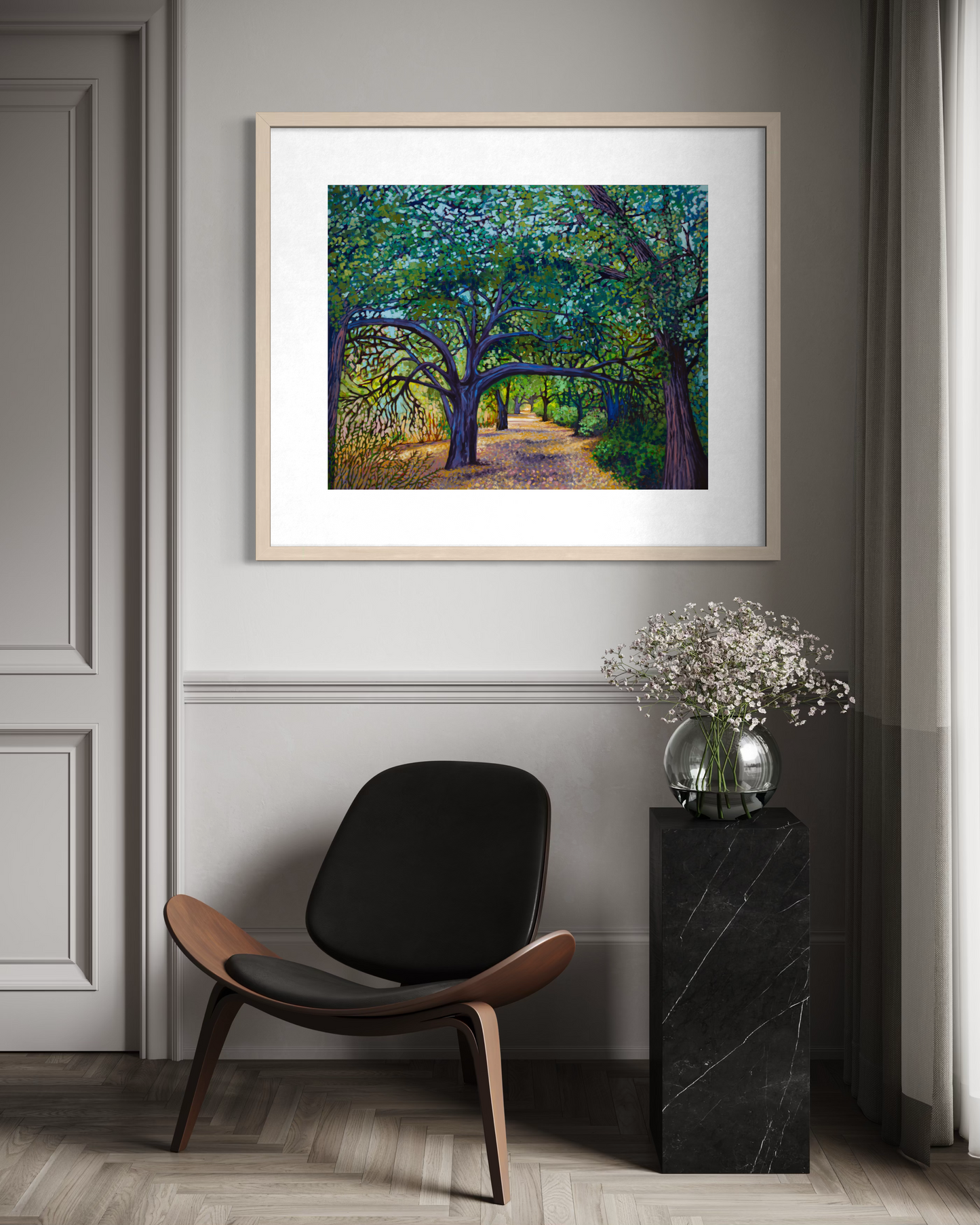 Malibu Creek Live Oaks — Fine Art Paper Print