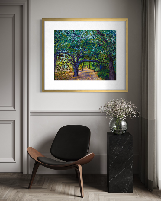 Malibu Creek Live Oaks — Fine Art Paper Print