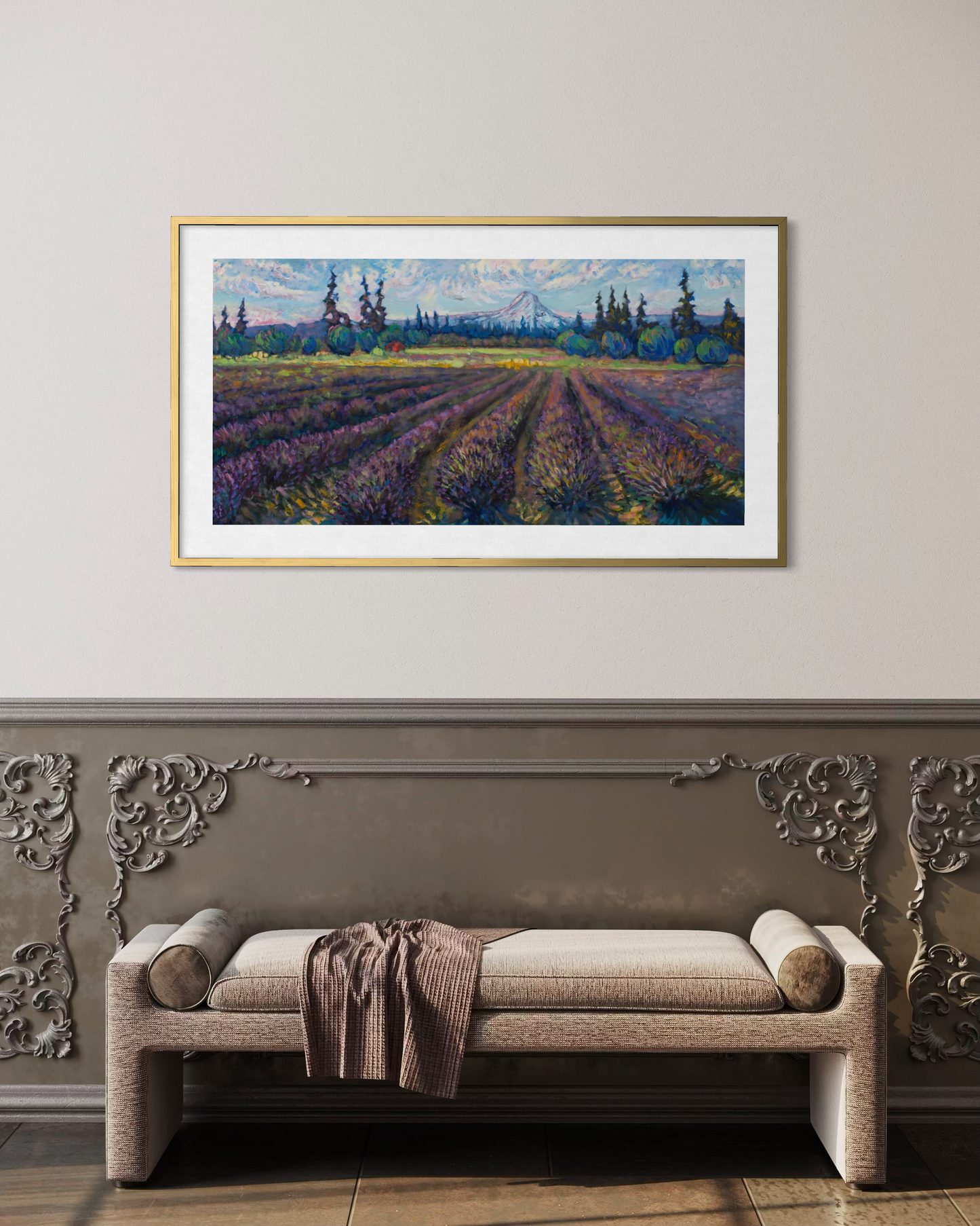 Mt. Hood Lavender — Fine Art Paper Print