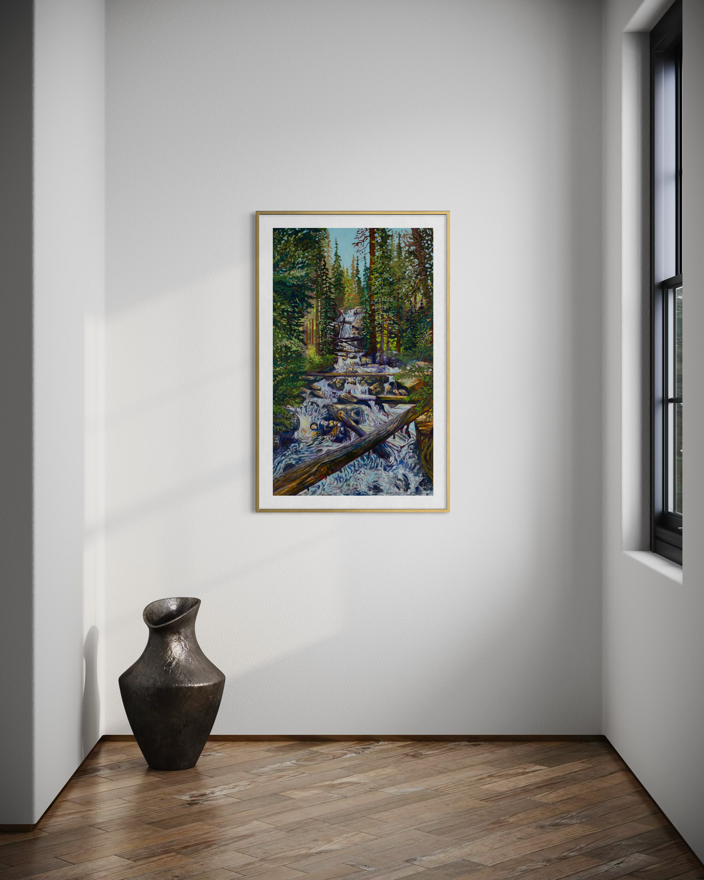 Wild Basin Waterfall — Fine Art Paper Print