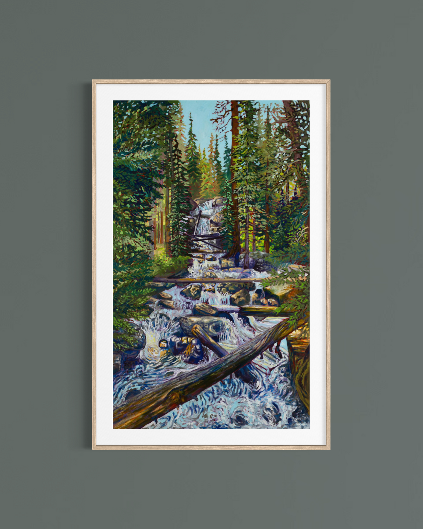 Wild Basin Waterfall — Fine Art Paper Print
