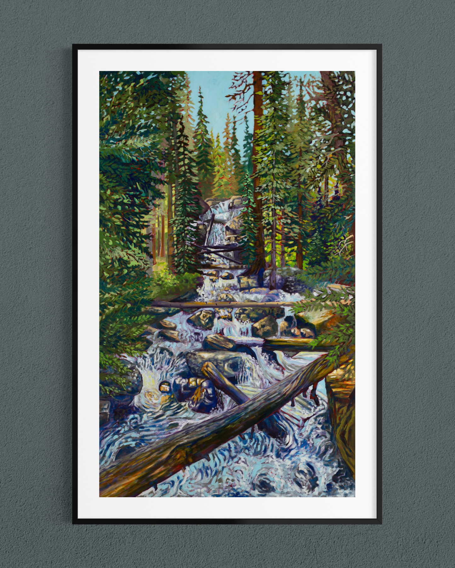 Wild Basin Waterfall — Fine Art Paper Print