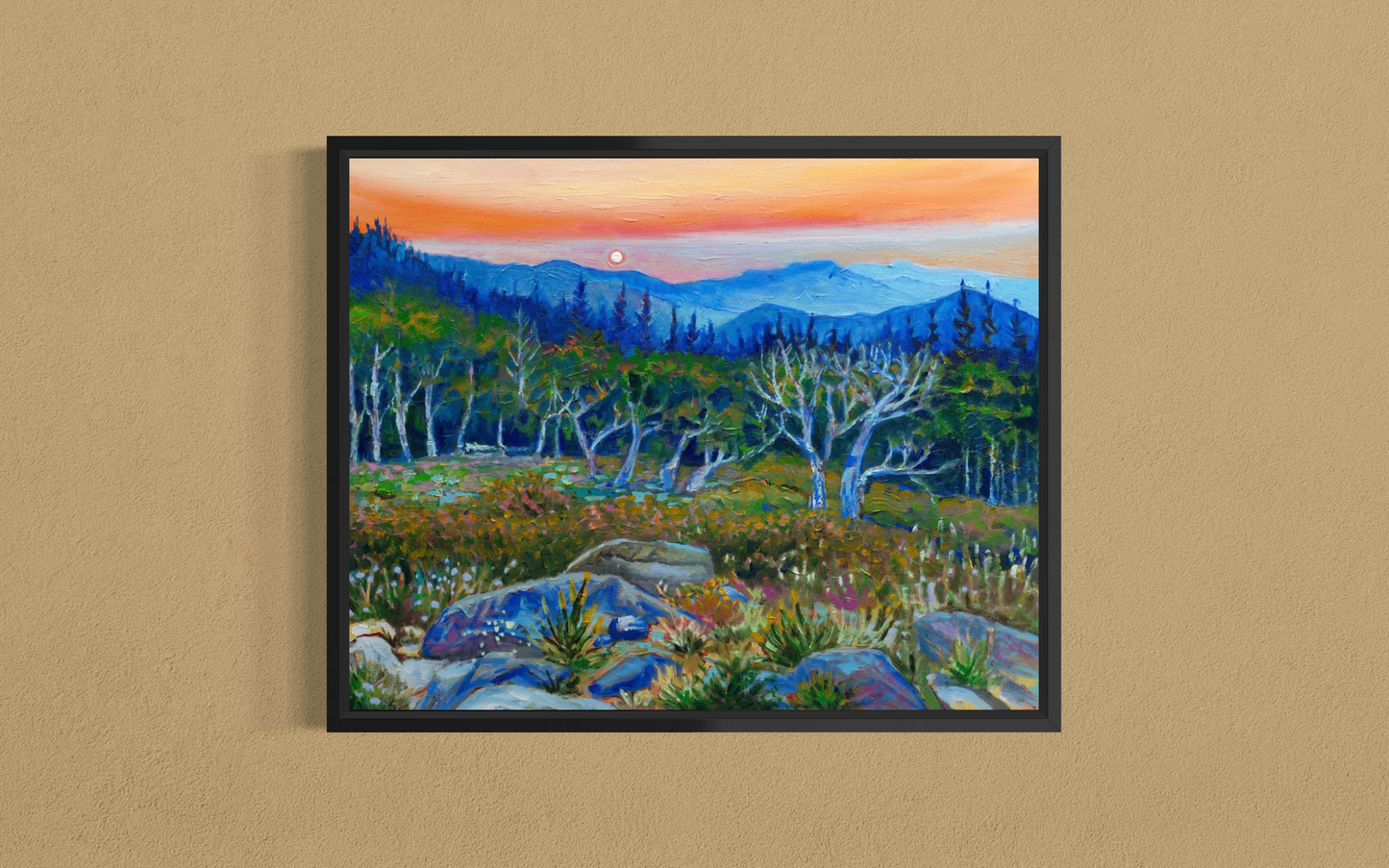 Mt. Evans Sunrise — Canvas Print