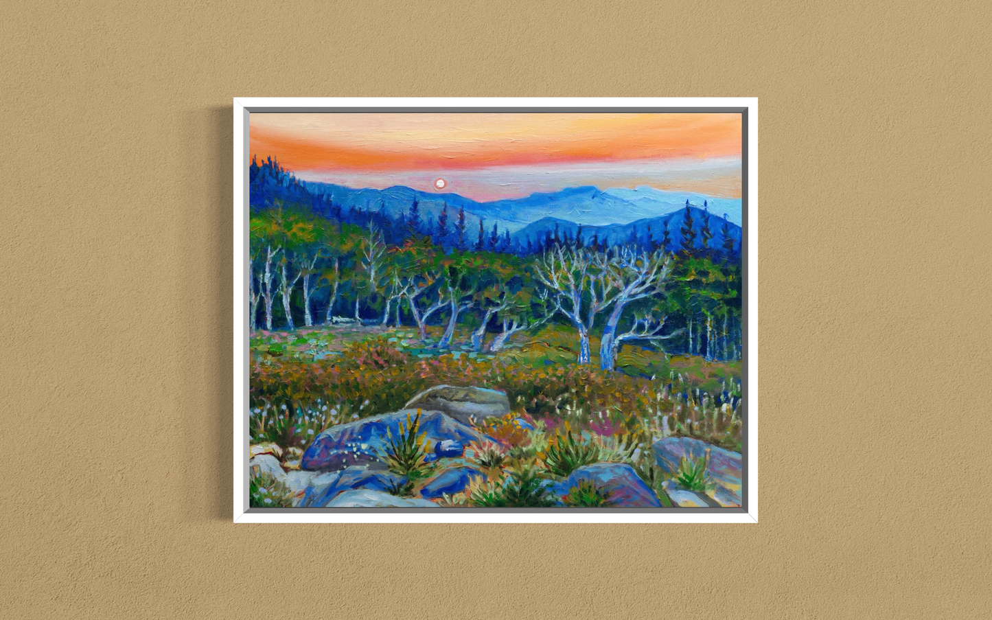 Mt. Evans Sunrise — Canvas Print