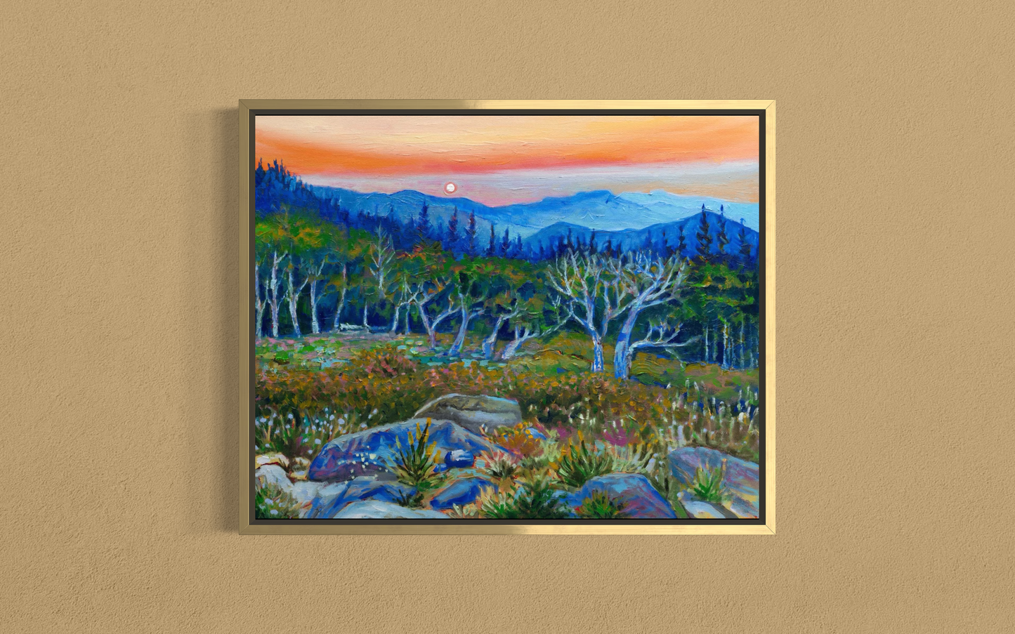 Mt. Evans Sunrise — Canvas Print