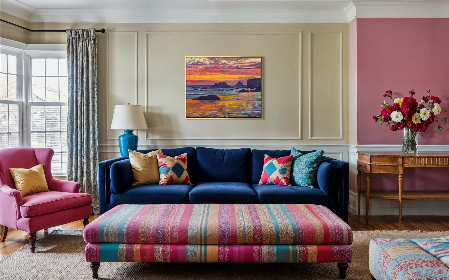 Matador Beach Sunset — Canvas Print
