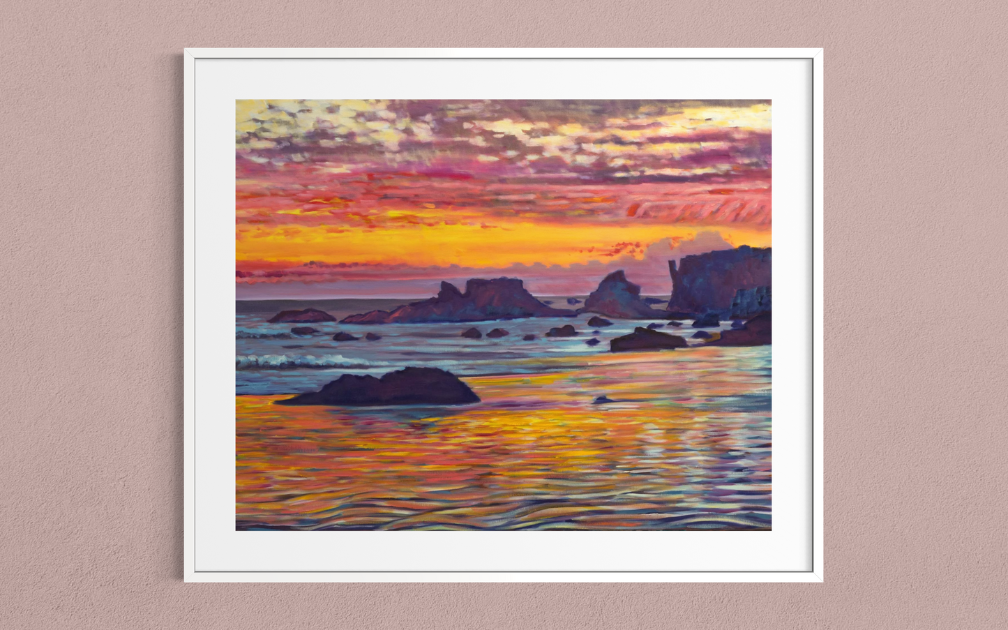 Matador Beach Sunset — Fine Art Paper Print