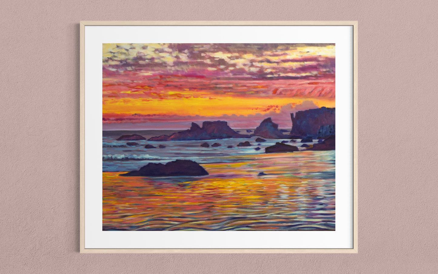 Matador Beach Sunset — Fine Art Paper Print