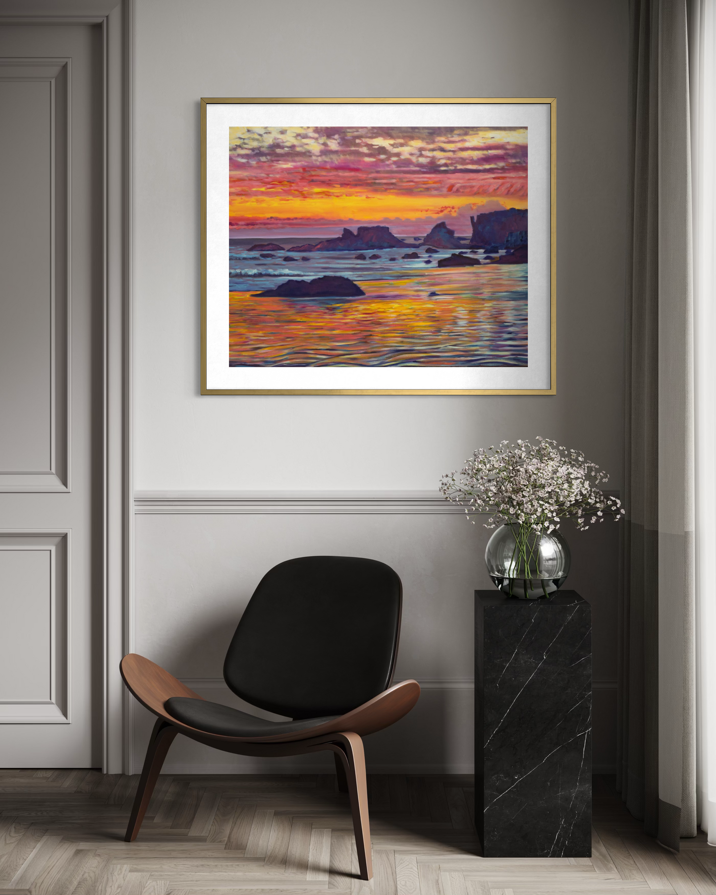 Matador Beach Sunset — Fine Art Paper Print