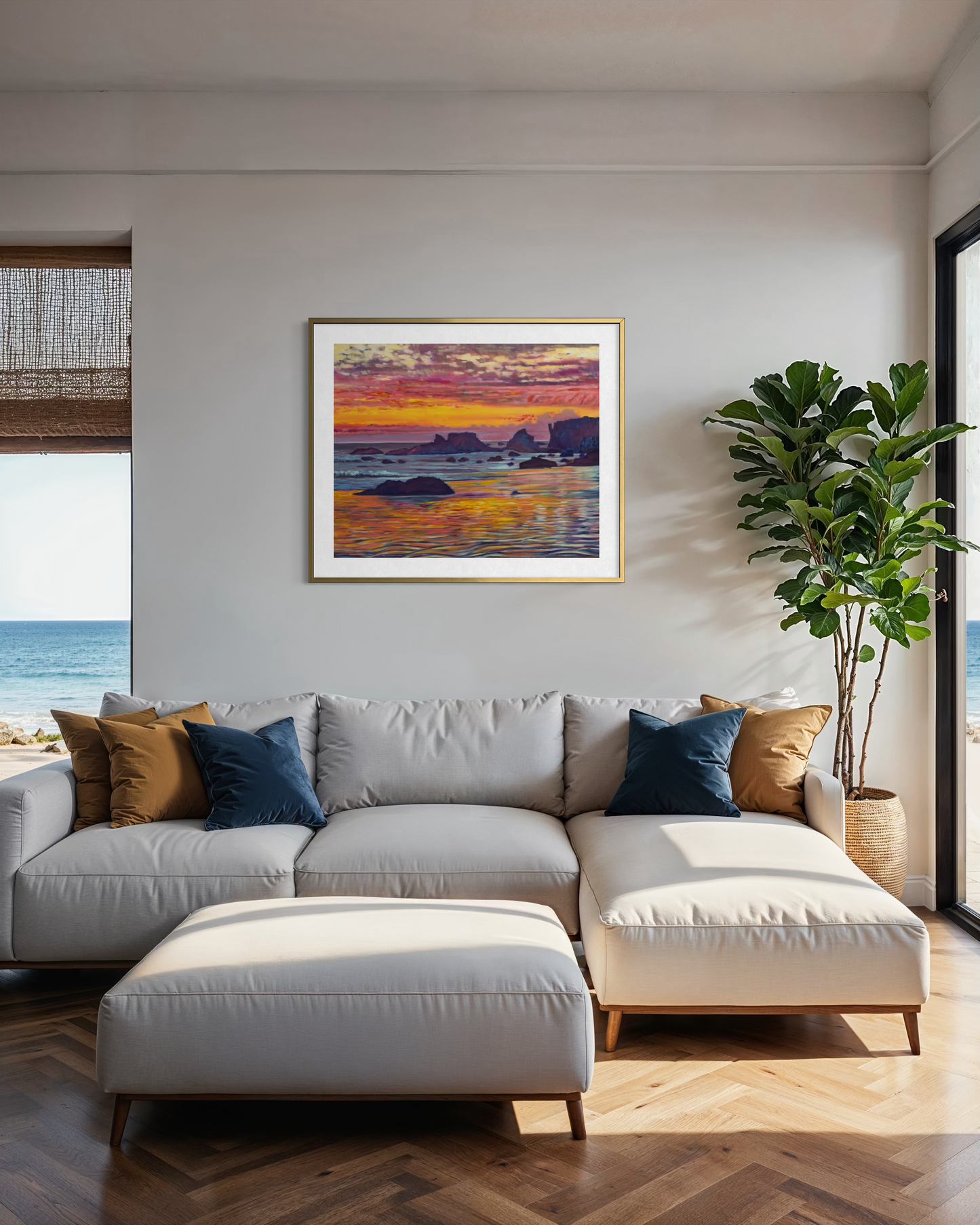 Matador Beach Sunset — Fine Art Paper Print