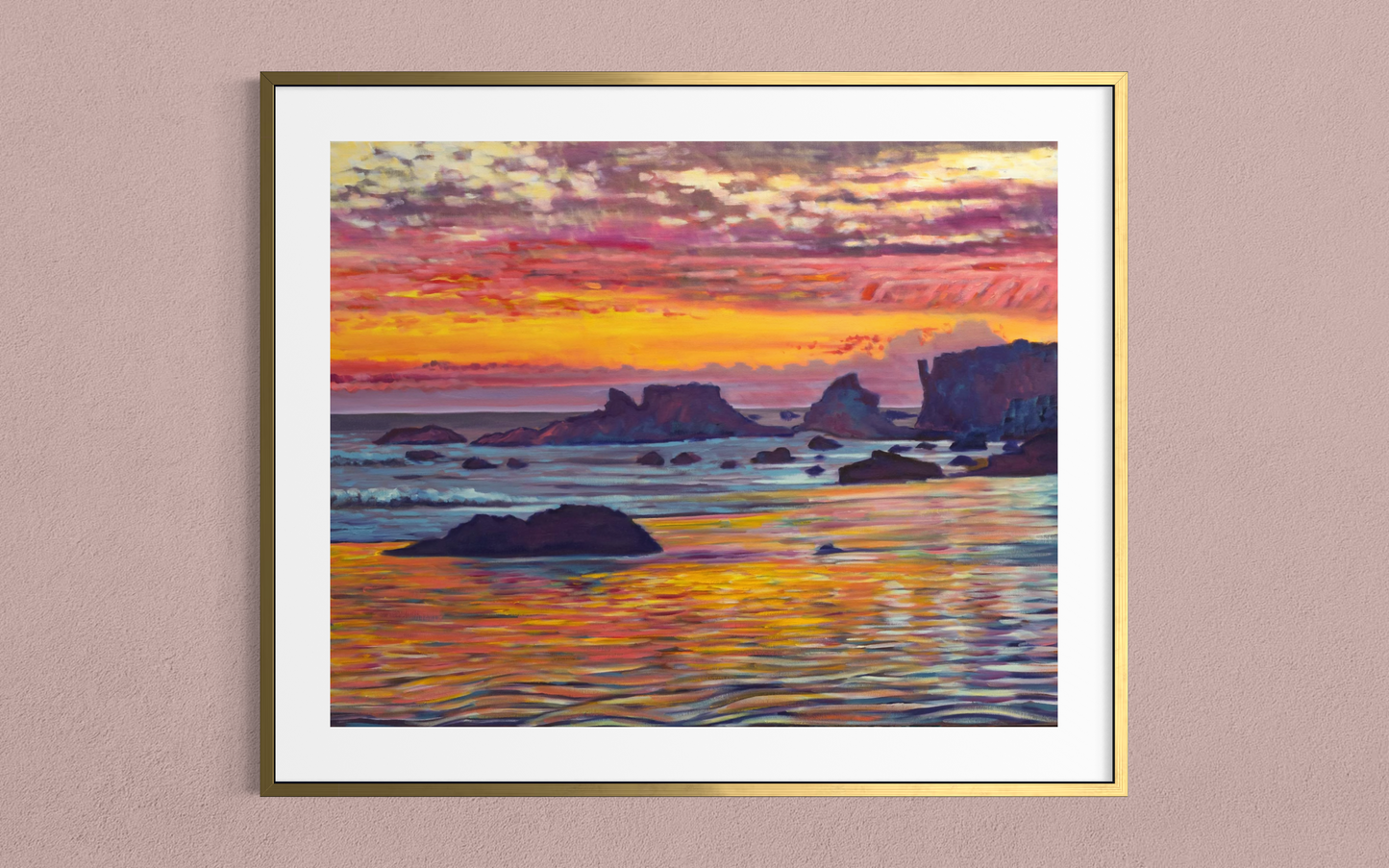 Matador Beach Sunset — Fine Art Paper Print