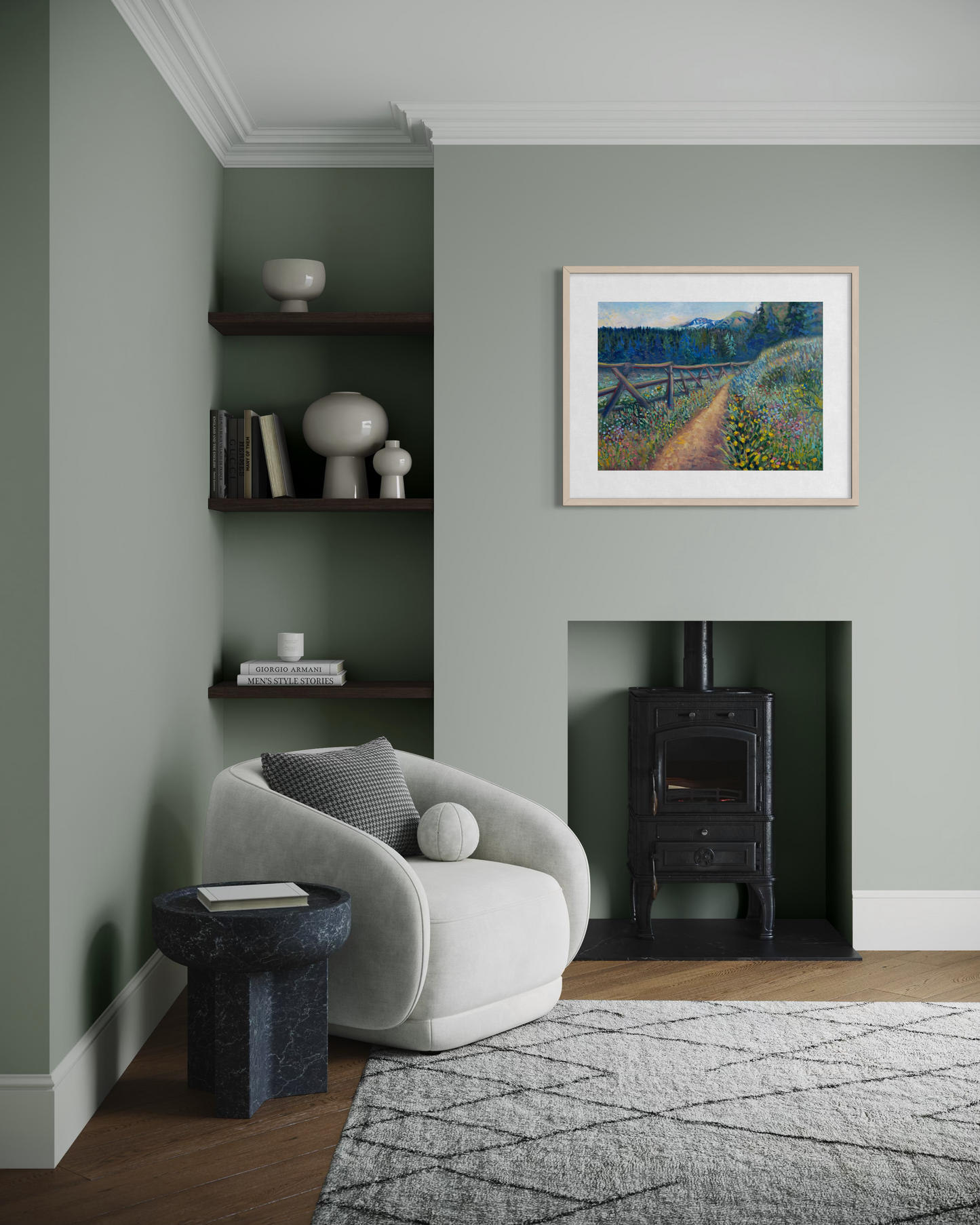 Where the Trail Breathes — Fine Art Paper Print