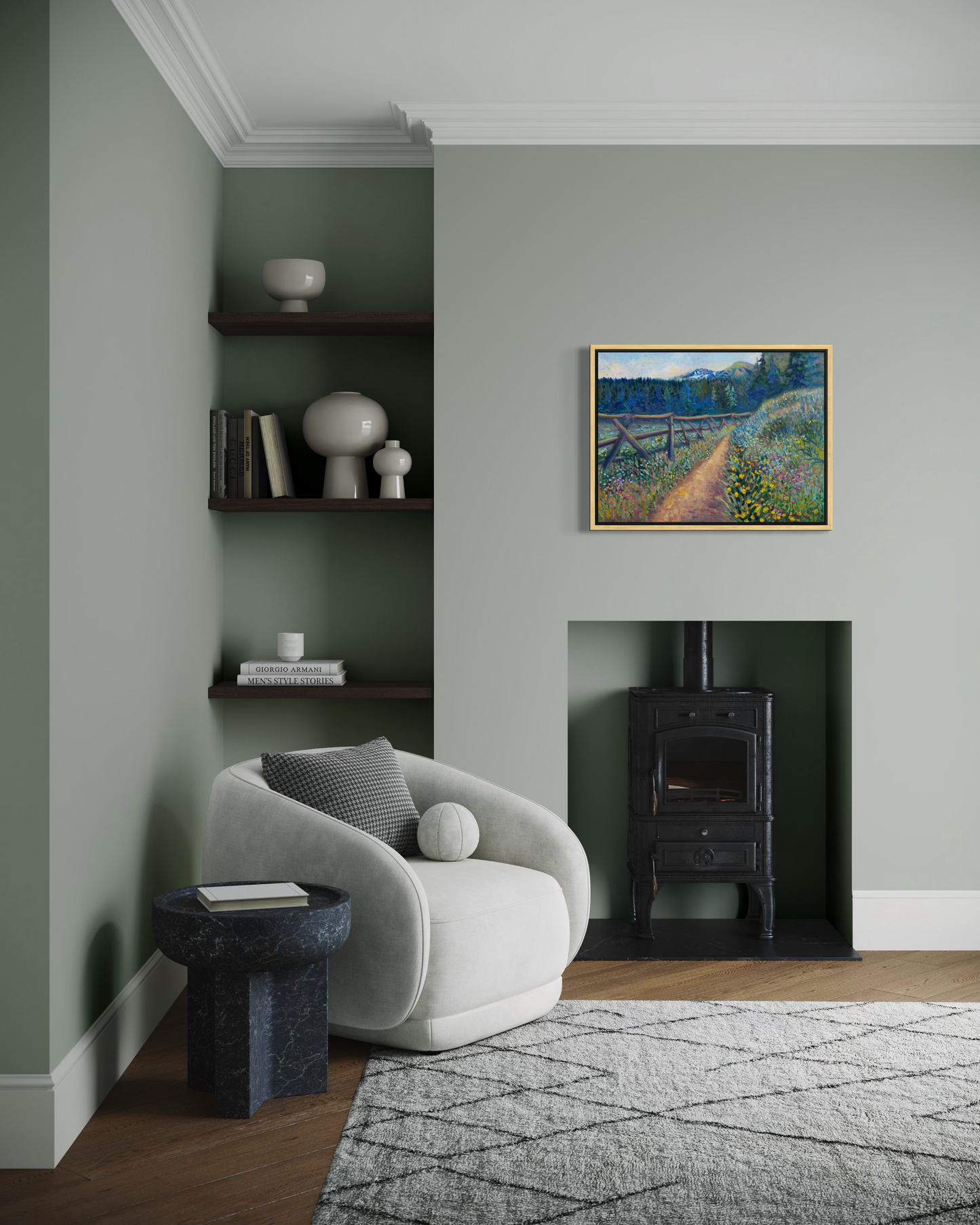 Where the Trail Breathes — Canvas Print