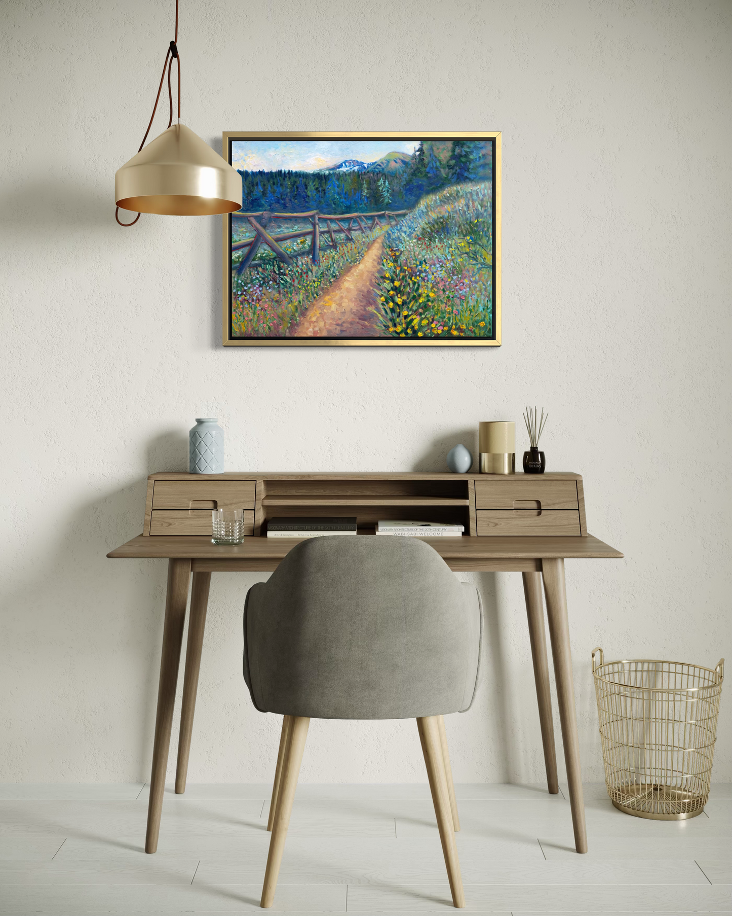 Where the Trail Breathes — Canvas Print