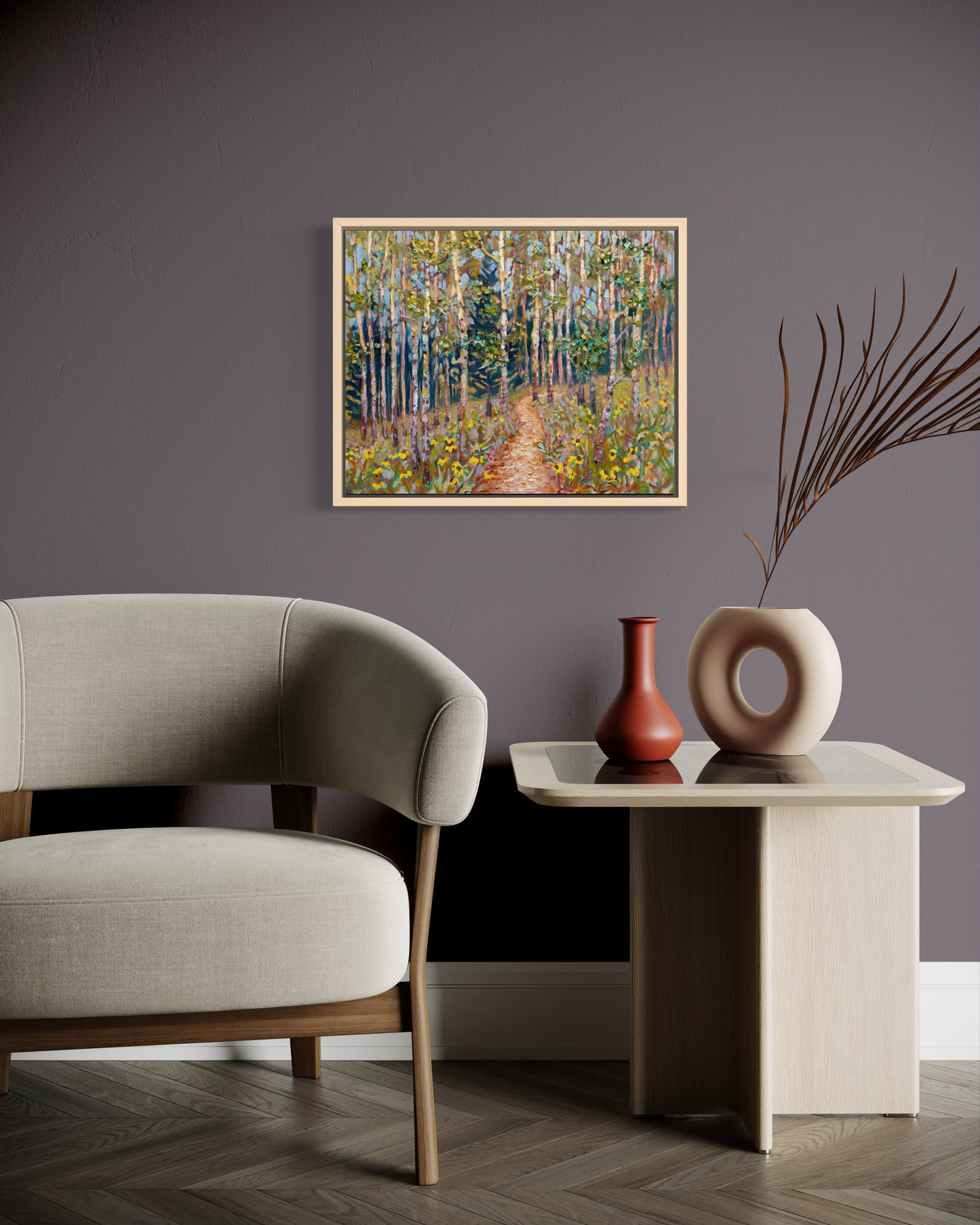 Aspen Lace — Canvas Print
