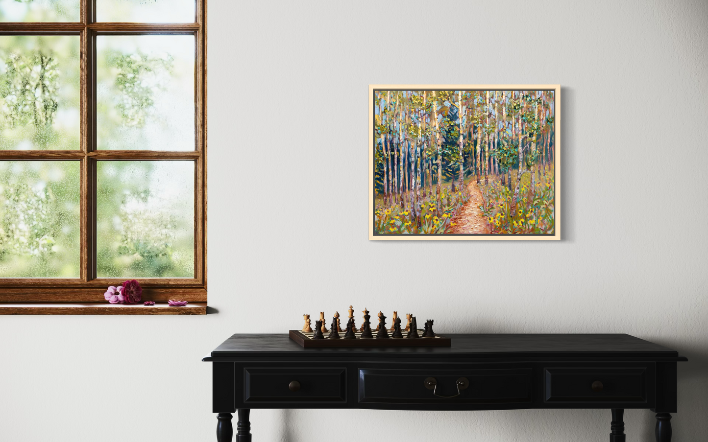 Aspen Lace — Canvas Print