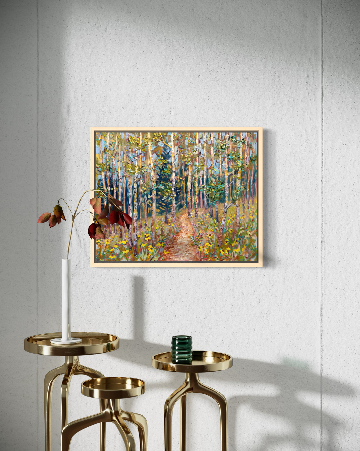 Aspen Lace — Canvas Print