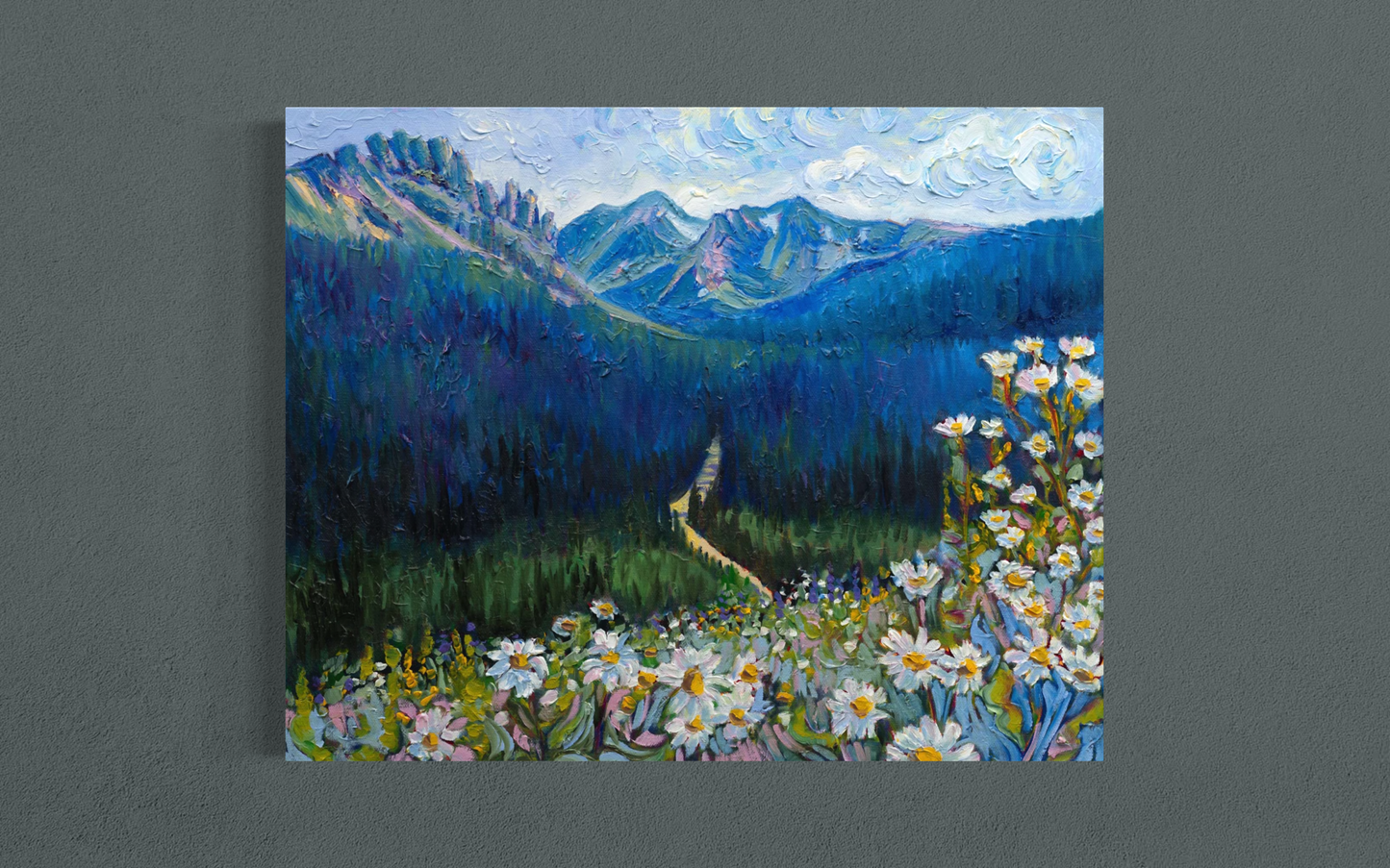 Cameron's Pass — Canvas Print