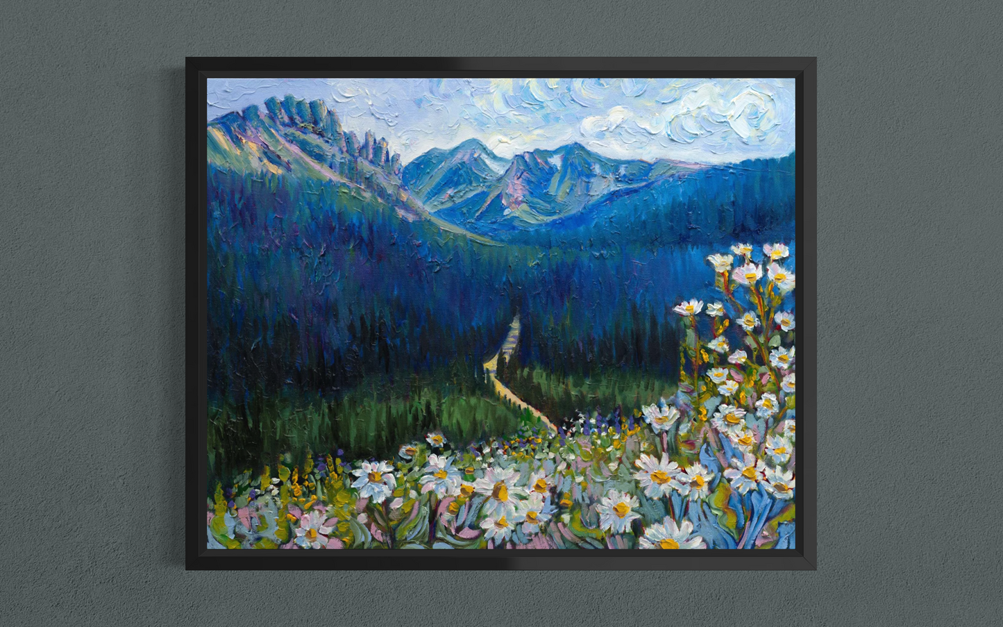 Cameron's Pass — Canvas Print