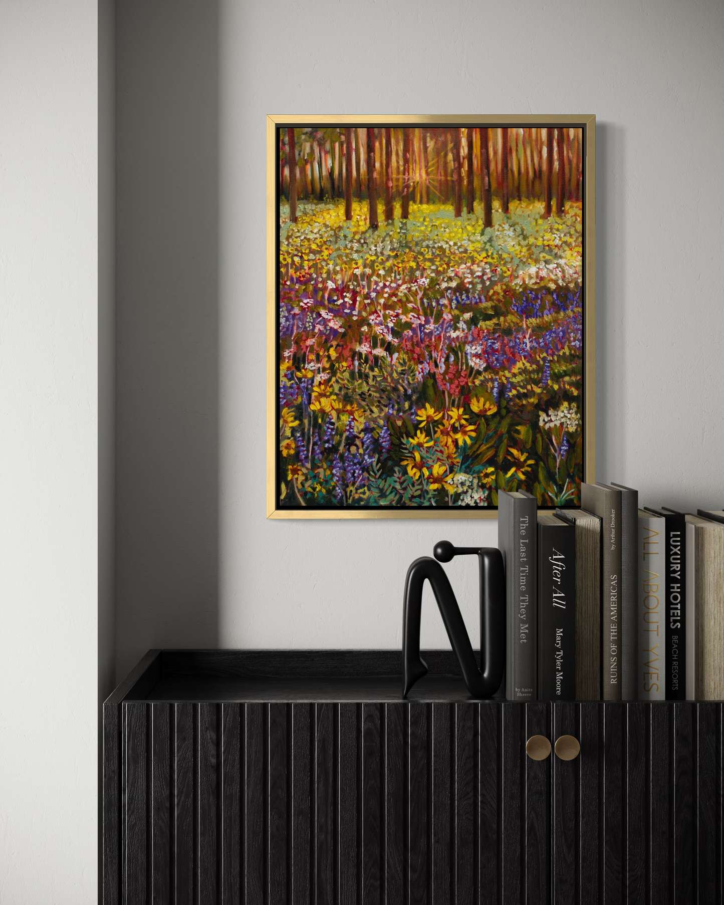 Wildflower Dusk — Canvas Print