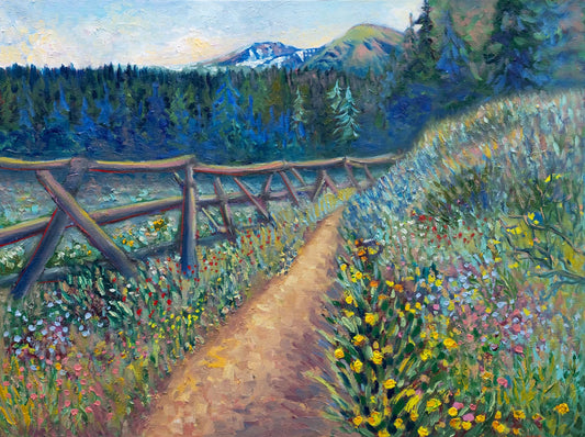 Where the Trail Breathes - Original
