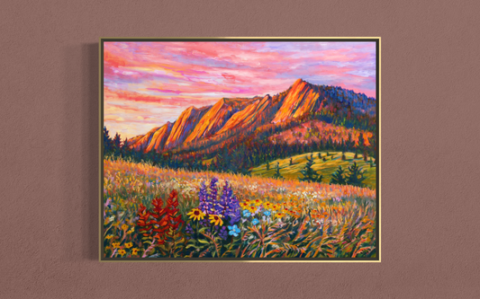 Flatirions in Bloom - Original