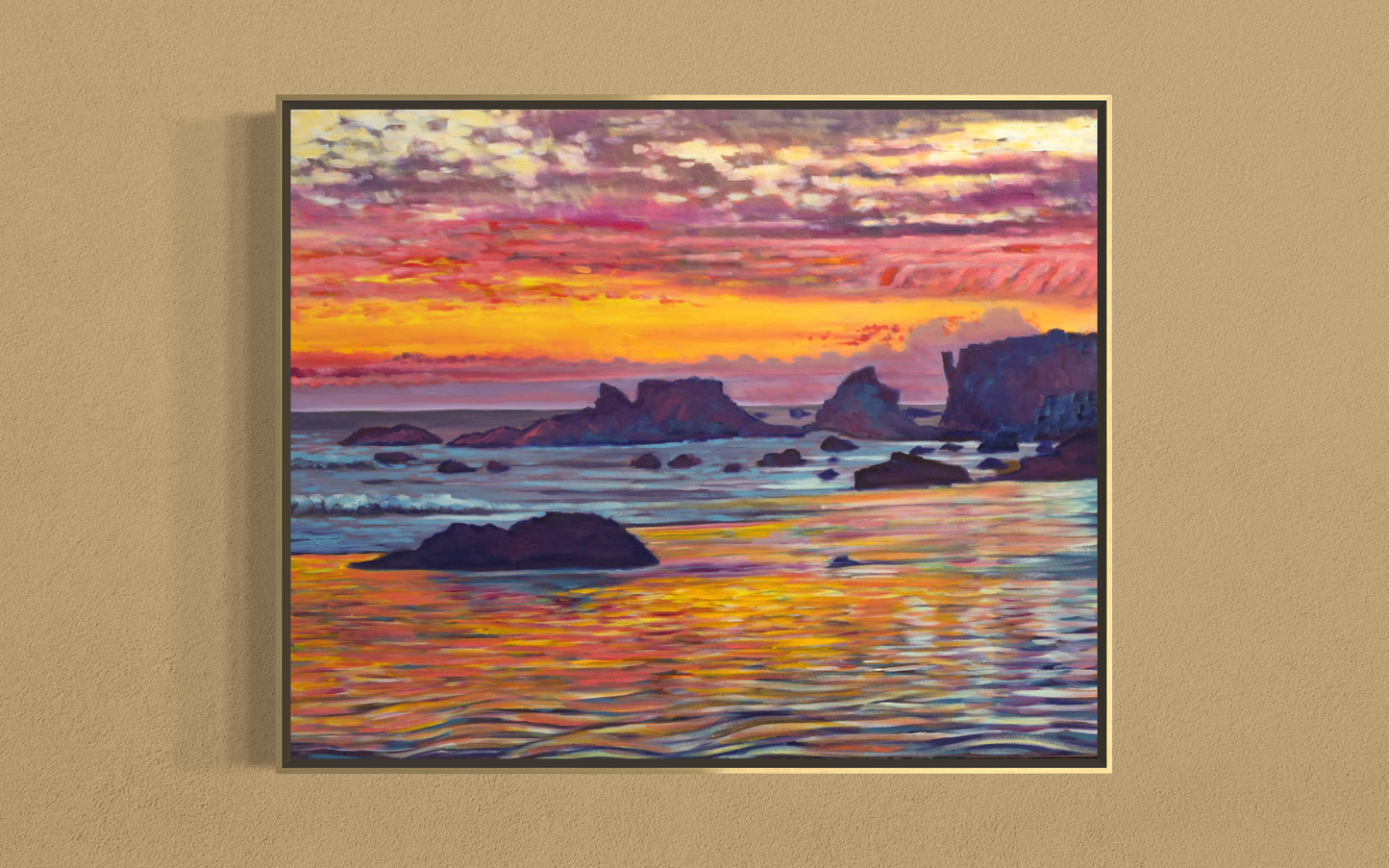 Matador Beach Sunset - Original