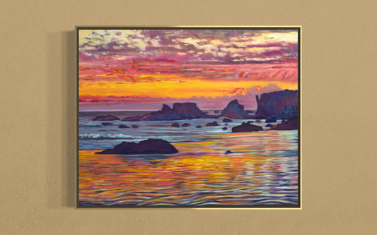 Matador Beach Sunset - Original