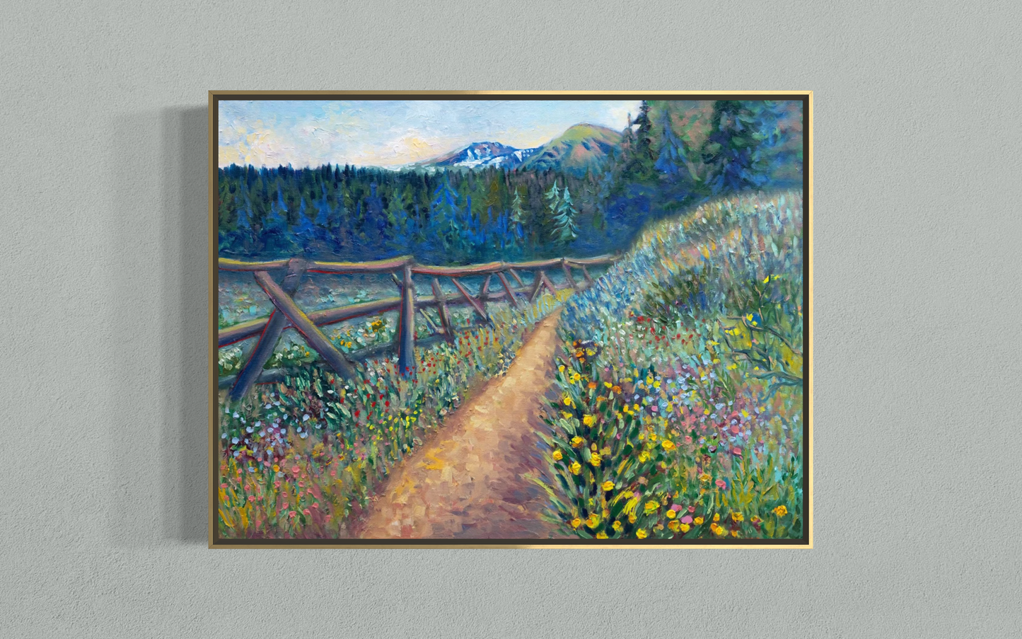Where the Trail Breathes - Original